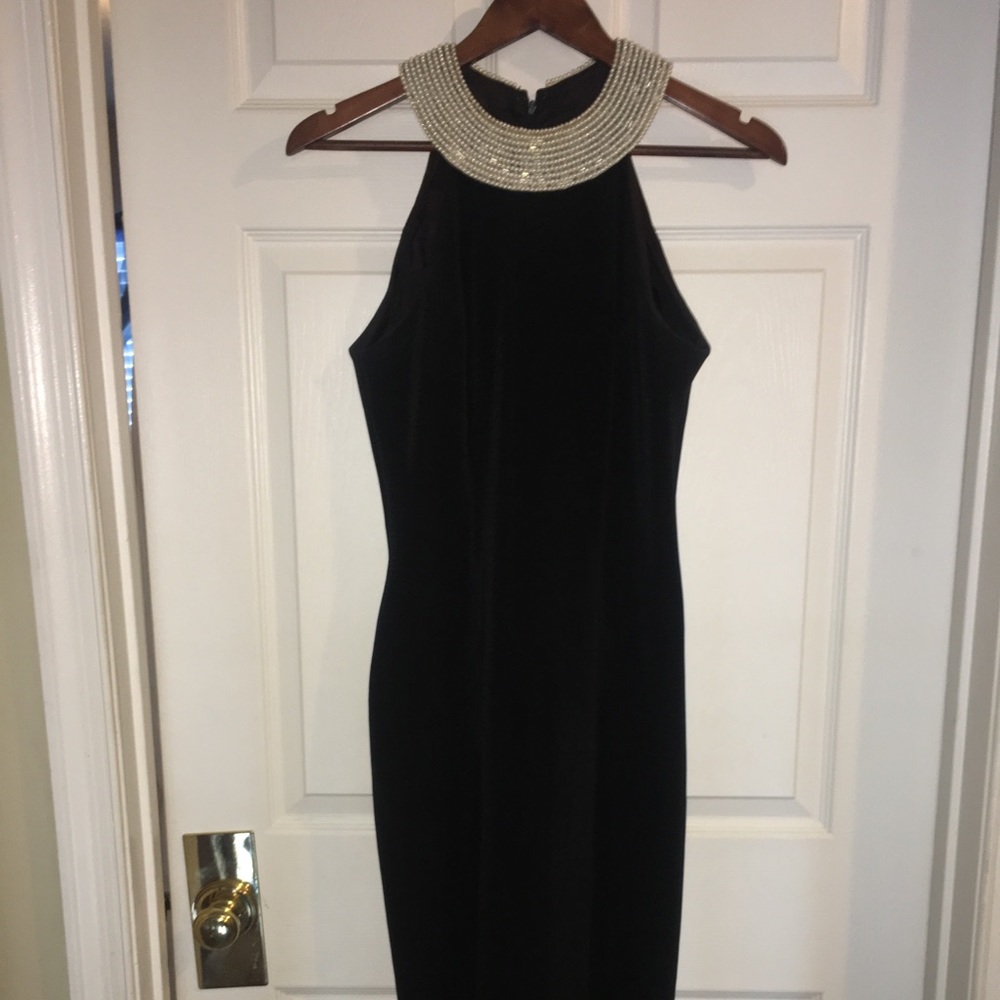 Black gown